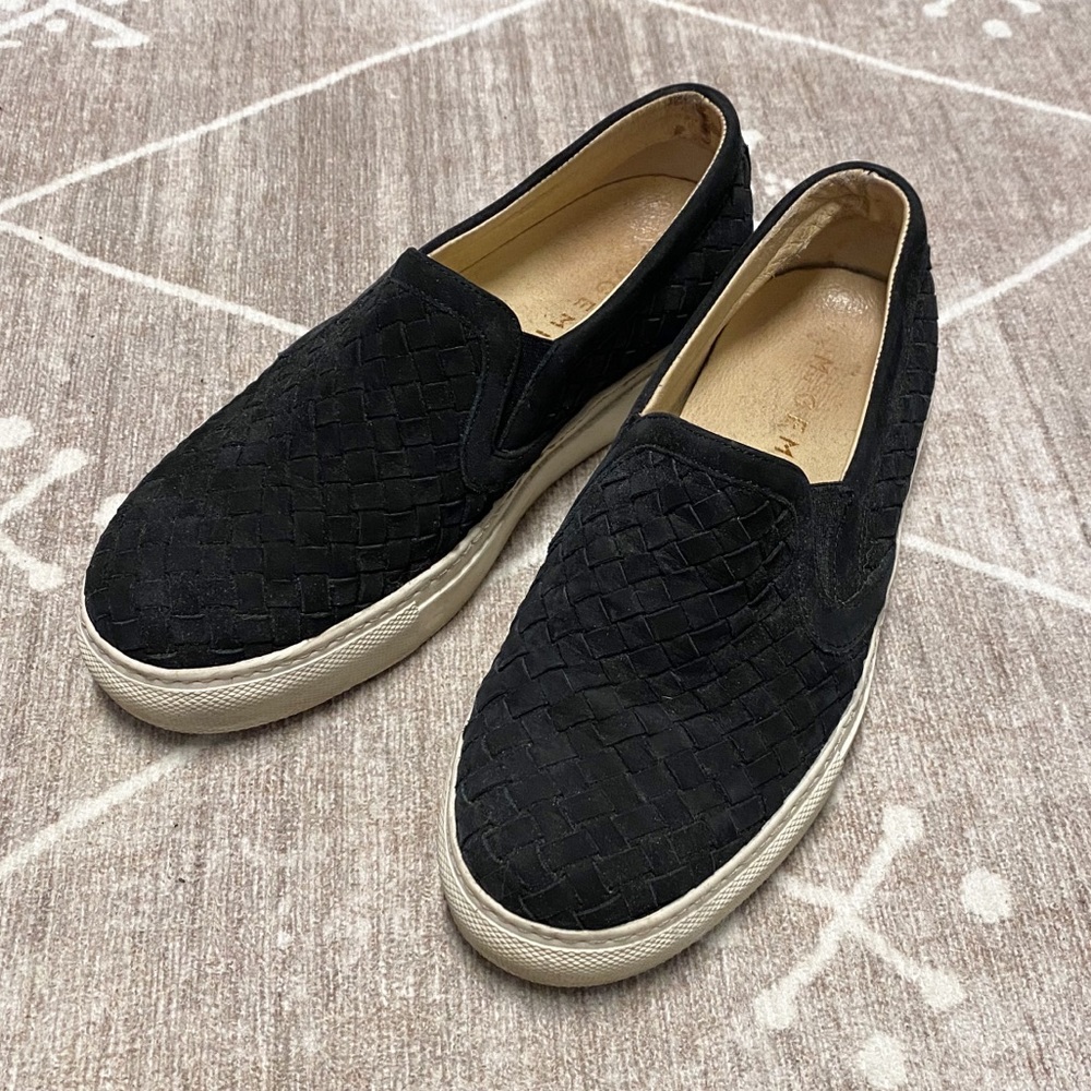 M. GEMI Cerchio Woven Nubuck Sneaker 36